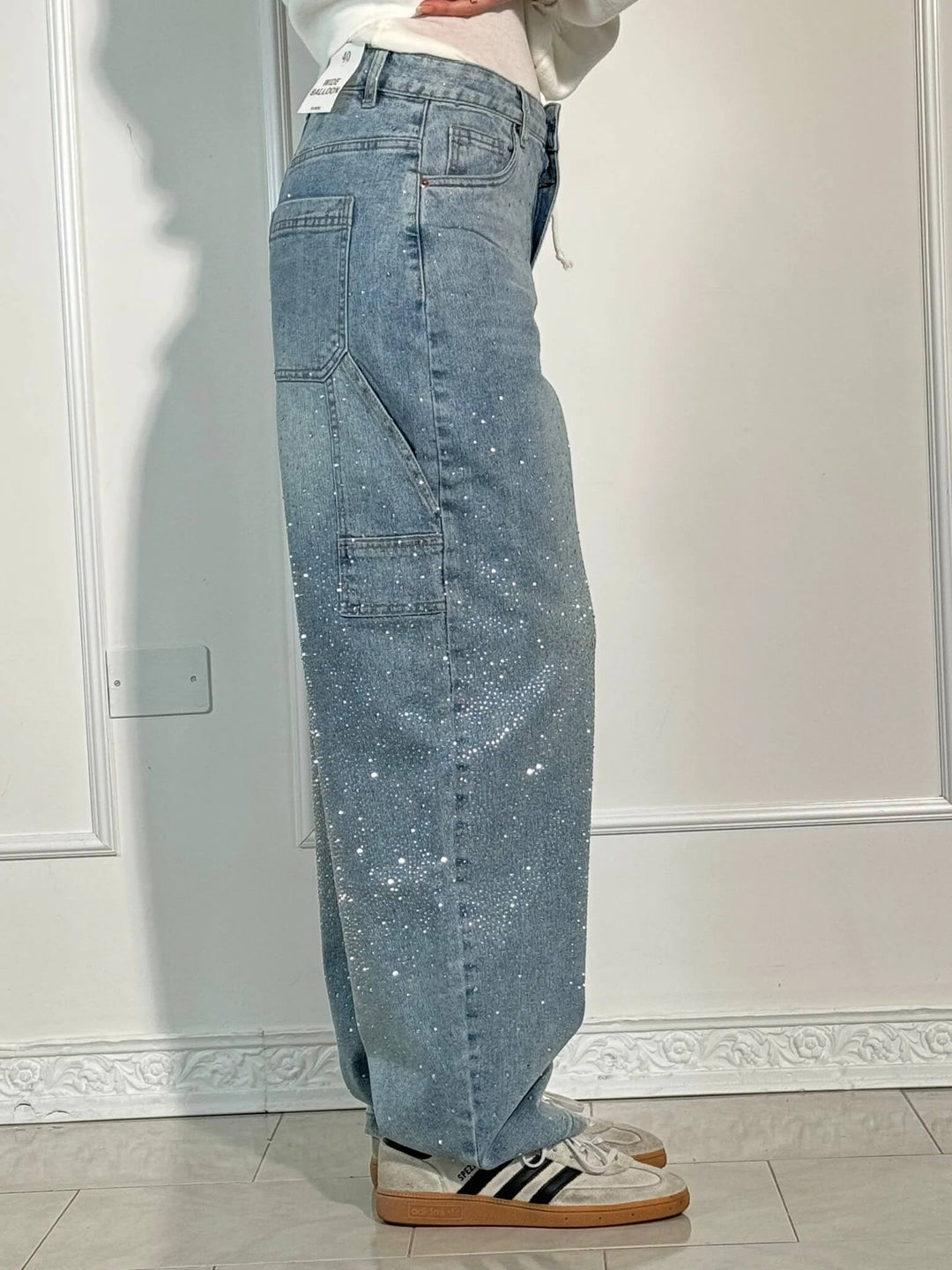 Mariella™ | Jeans in denim lucido