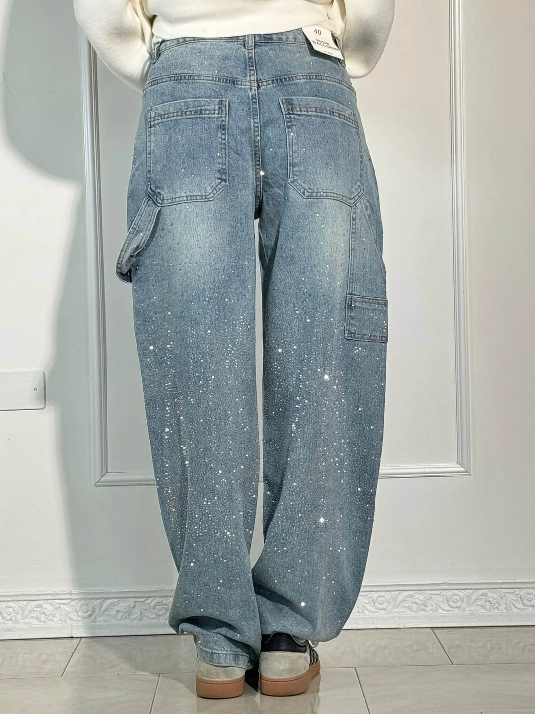 Mariella™ | Jeans in denim lucido