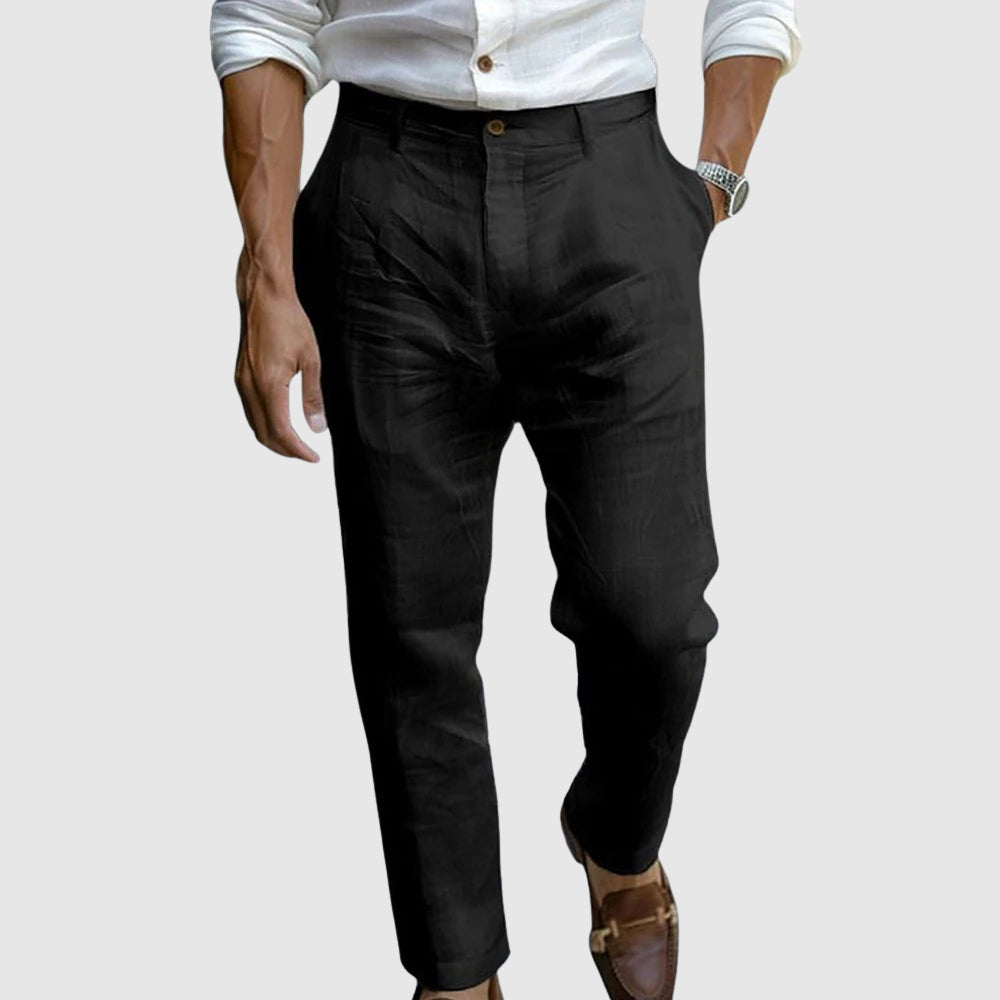 Tomaso™ | Pantaloni di Lino Eleganti da Uomo