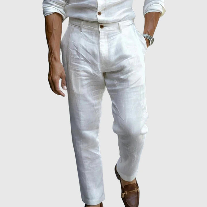 Tomaso™ | Pantaloni di Lino Eleganti da Uomo