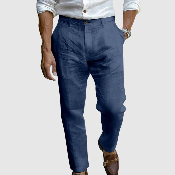 Tomaso™ | Pantaloni di Lino Eleganti da Uomo