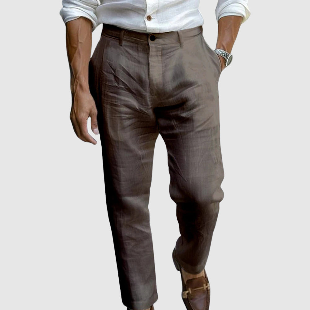 Tomaso™ | Pantaloni di Lino Eleganti da Uomo