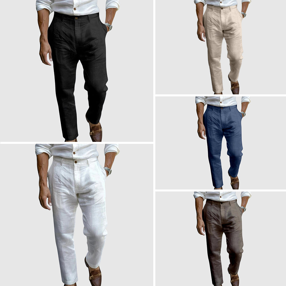 Tomaso™ | Pantaloni di Lino Eleganti da Uomo
