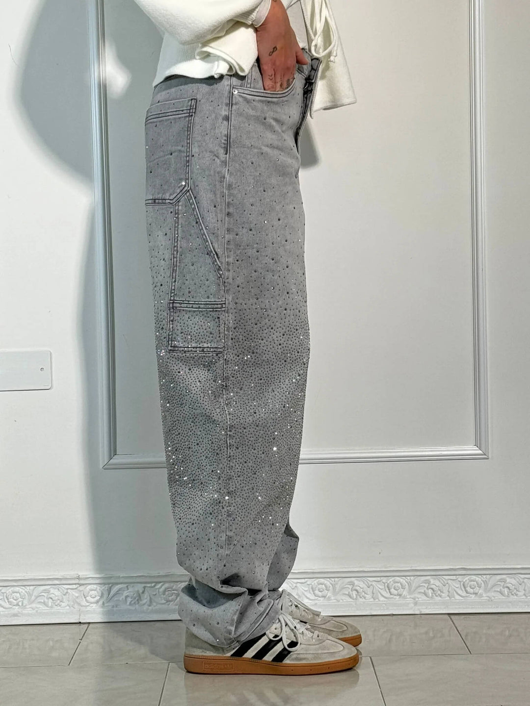 Mariella™ | Jeans in denim lucido