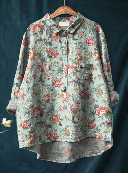 Berenice™ | Camicia floreale classica