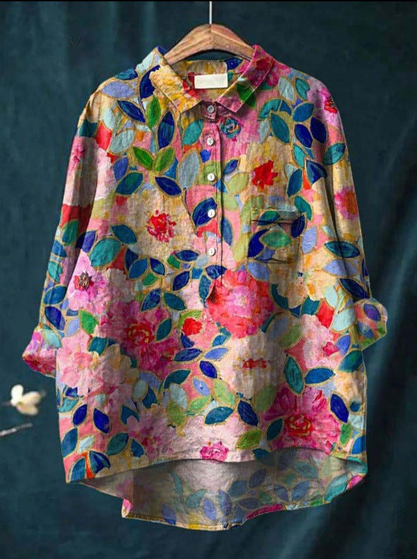 Berenice™ | Camicia floreale classica
