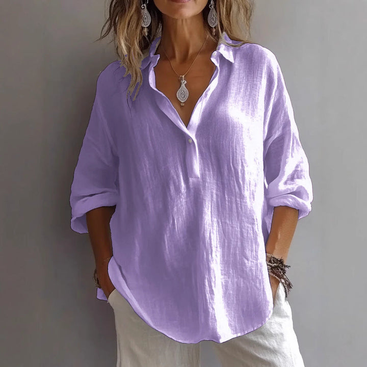 Donatella™ | Blusa Elegante e Rilassata