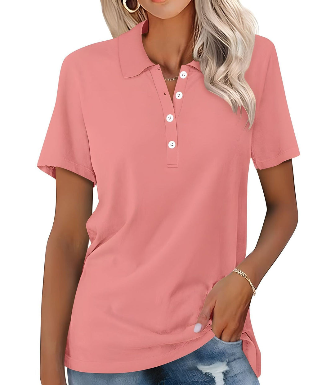 Cinzia™ | Polo traspirante elegante