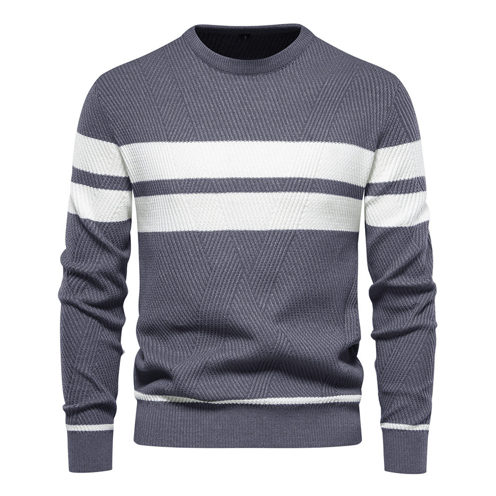 Luigi™ | Maglia a righe con scollo rotondo