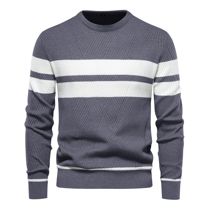 Luigi™ | Maglia a righe con scollo rotondo