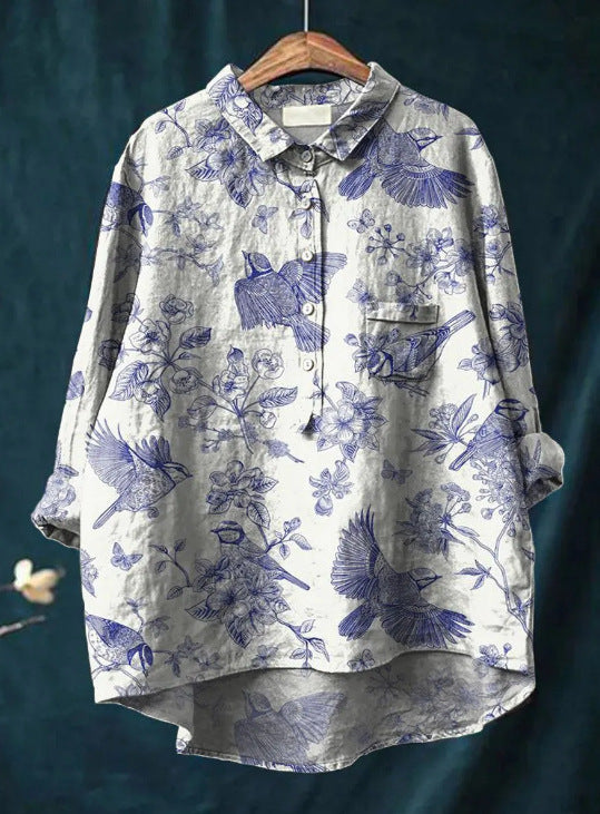 Berenice™ | Camicia floreale classica