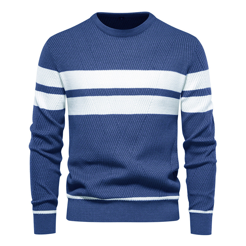 Luigi™ | Maglia a righe con scollo rotondo