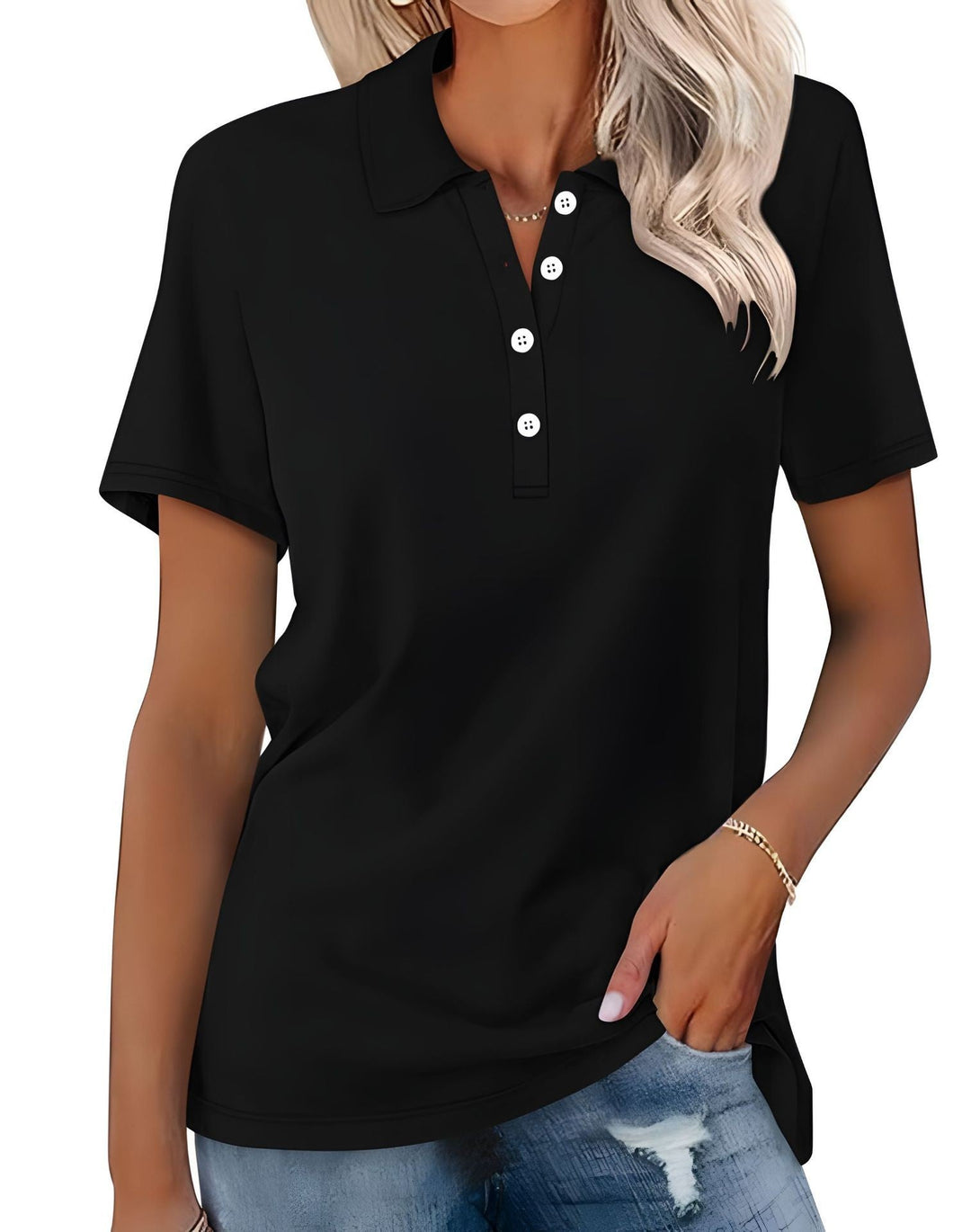 Cinzia™ | Polo traspirante elegante