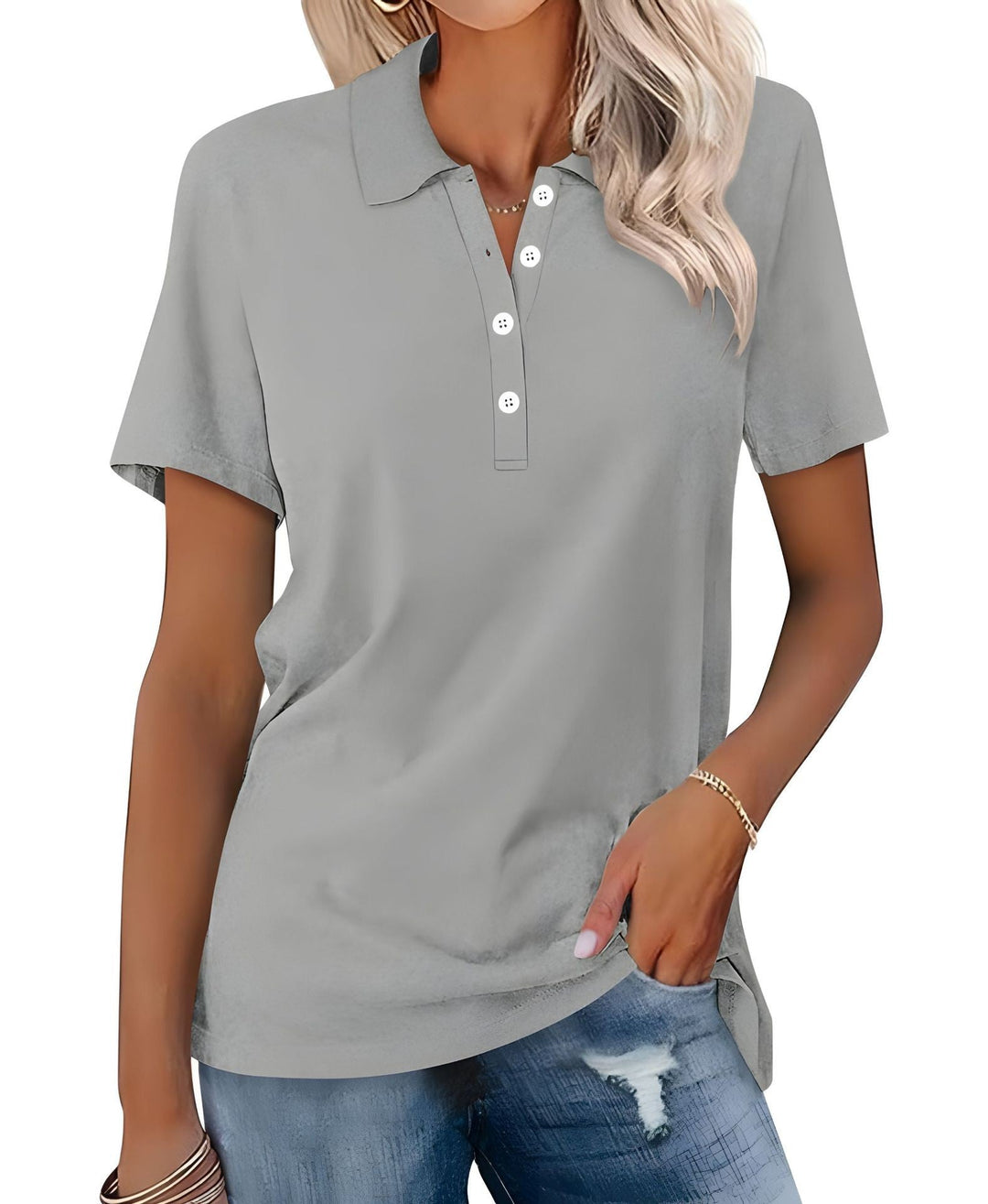 Cinzia™ | Polo traspirante elegante