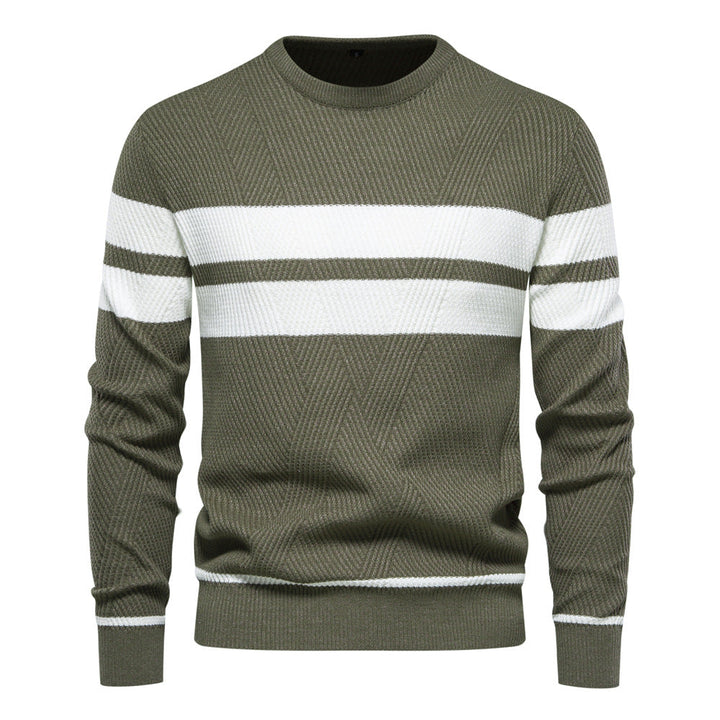 Luigi™ | Maglia a righe con scollo rotondo