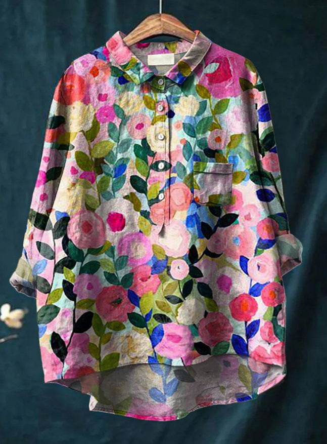 Berenice™ | Camicia floreale classica