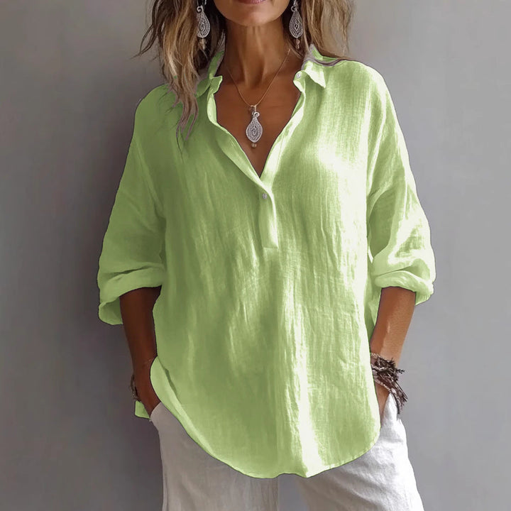 Donatella™ | Blusa Elegante e Rilassata