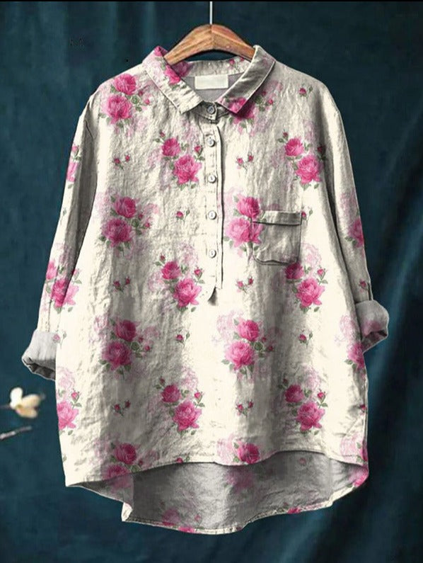 Berenice™ | Camicia floreale classica