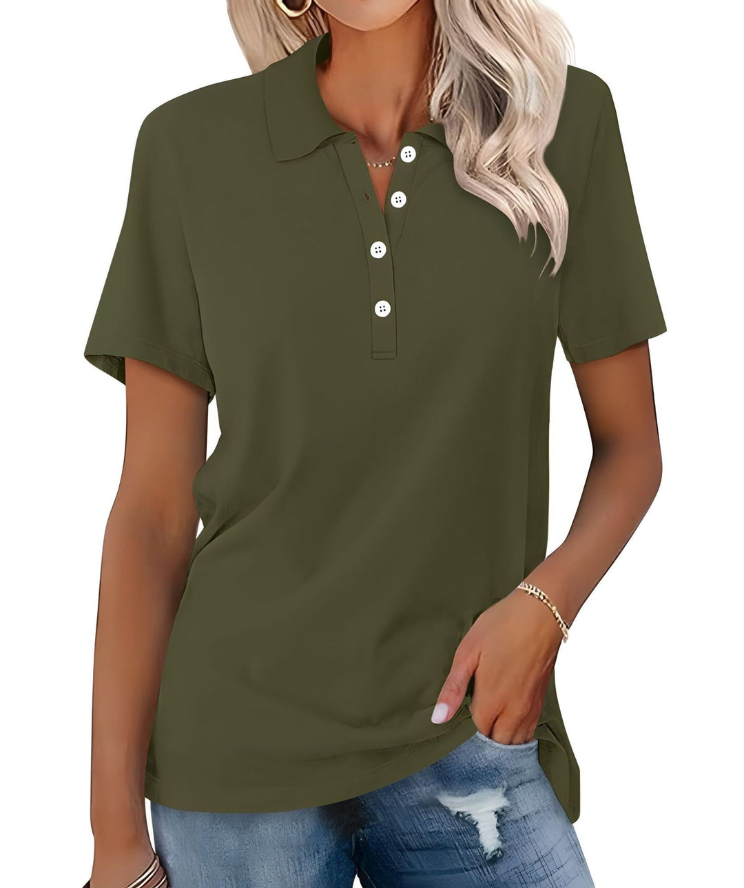 Cinzia™ | Polo traspirante elegante