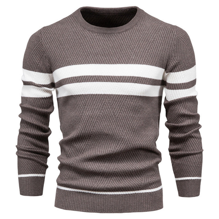 Luigi™ | Maglia a righe con scollo rotondo