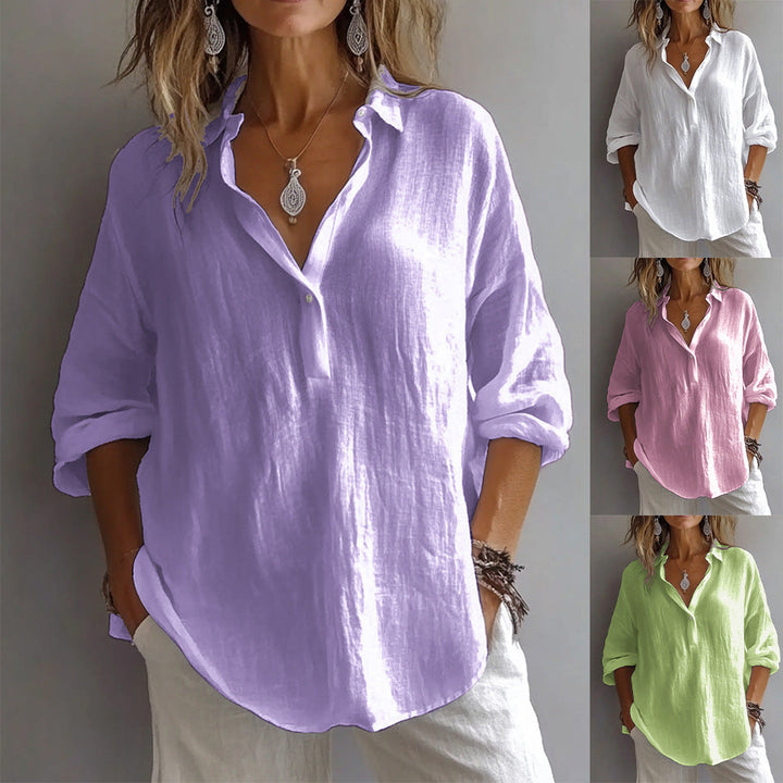 Donatella™ | Blusa Elegante e Rilassata