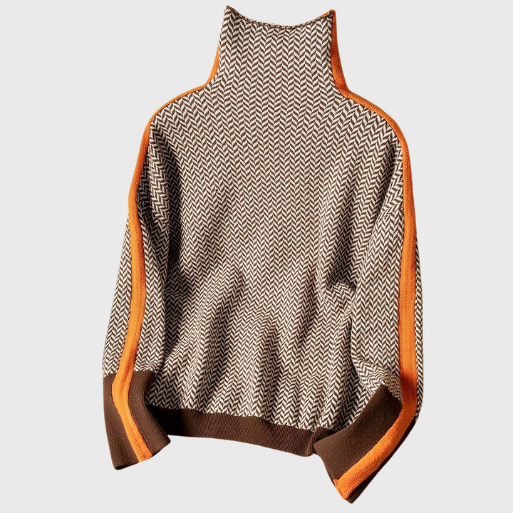 Loredana™ | Maglione a Collo Alto Elegante