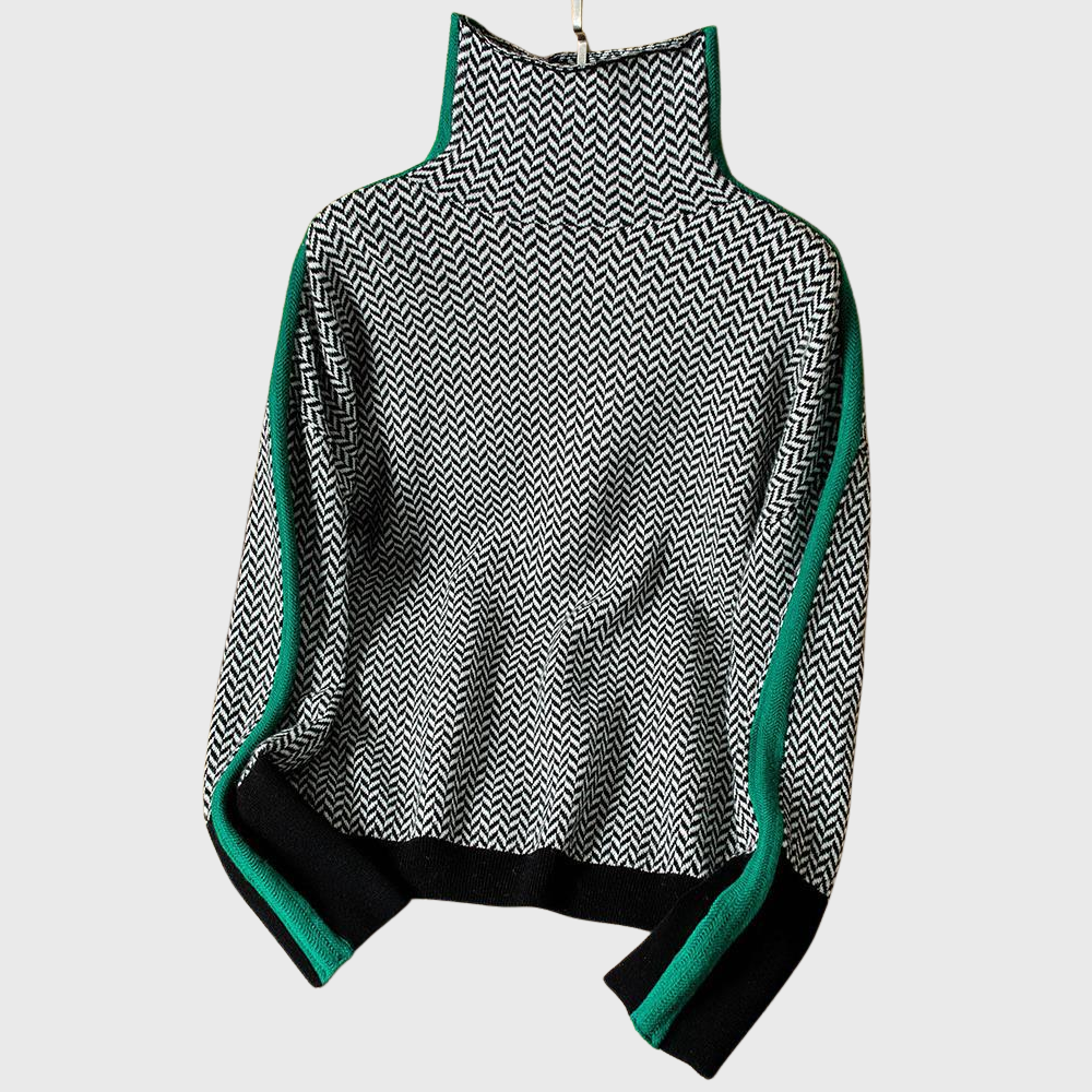 Loredana™ | Maglione a Collo Alto Elegante