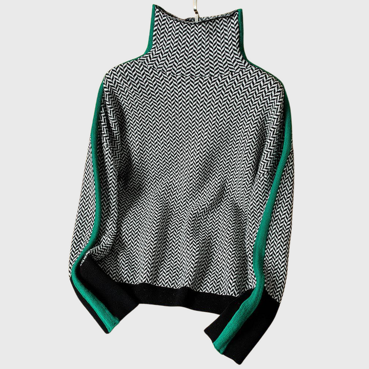 Loredana™ | Maglione a Collo Alto Elegante