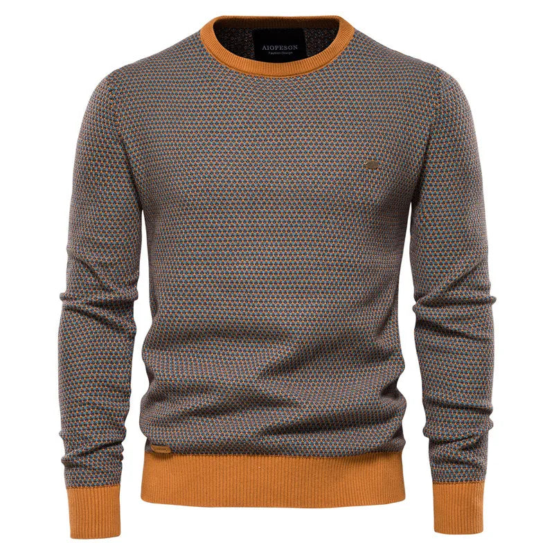 Taddeo™ | Maglione a quadri classico
