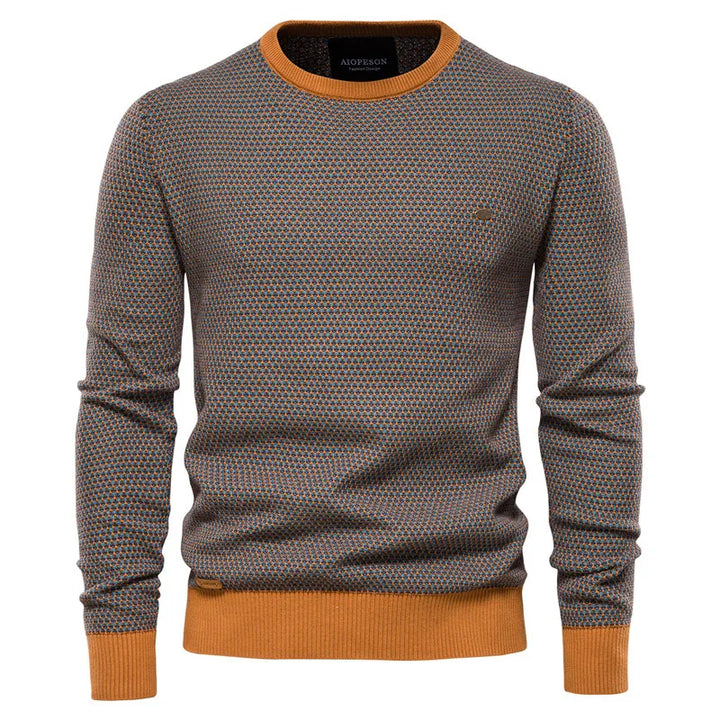 Taddeo™ | Maglione a quadri classico