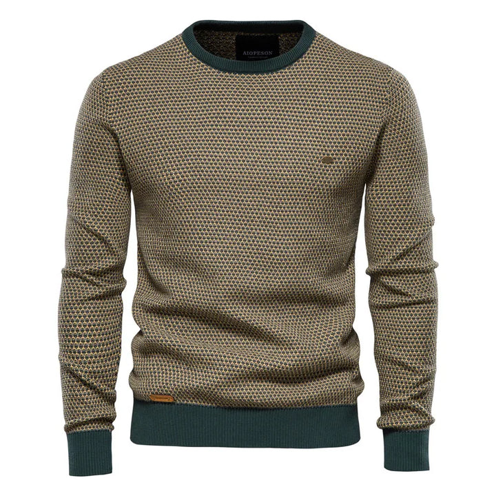 Taddeo™ | Maglione a quadri classico