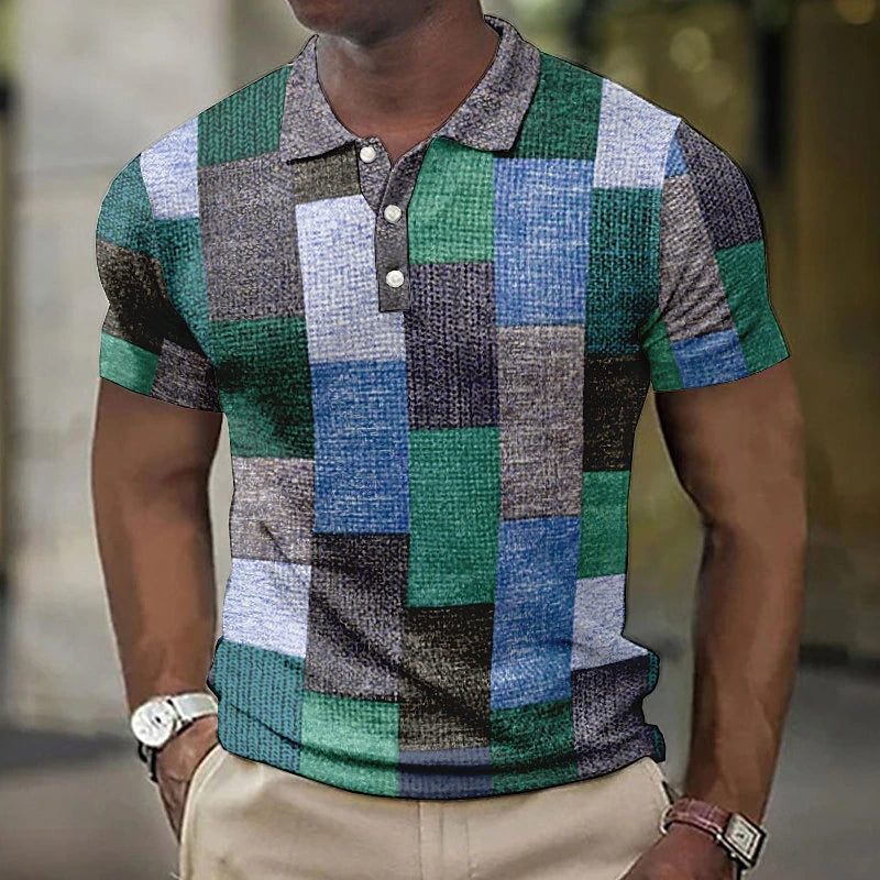 Fabio™ | Polo multicolore moderna