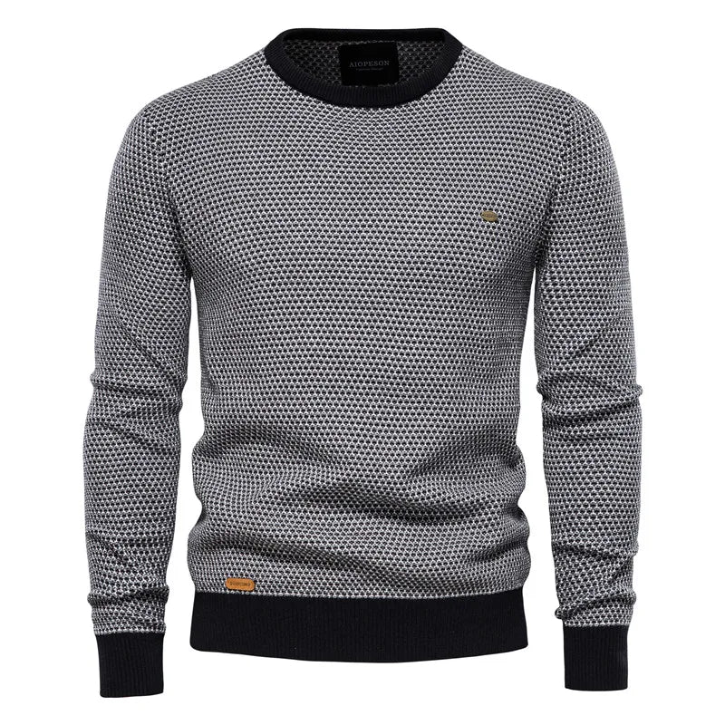 Taddeo™ | Maglione a quadri classico