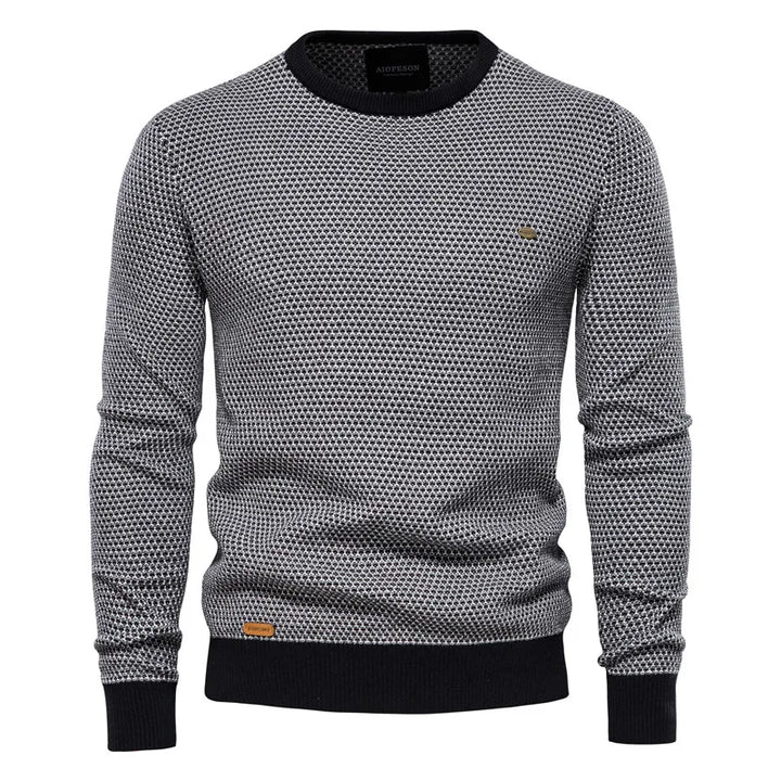 Taddeo™ | Maglione a quadri classico