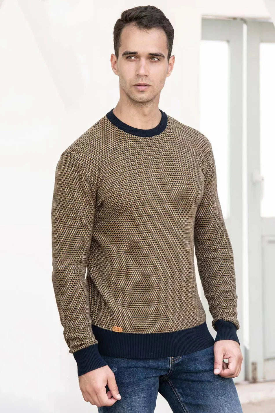Taddeo™ | Maglione a quadri classico