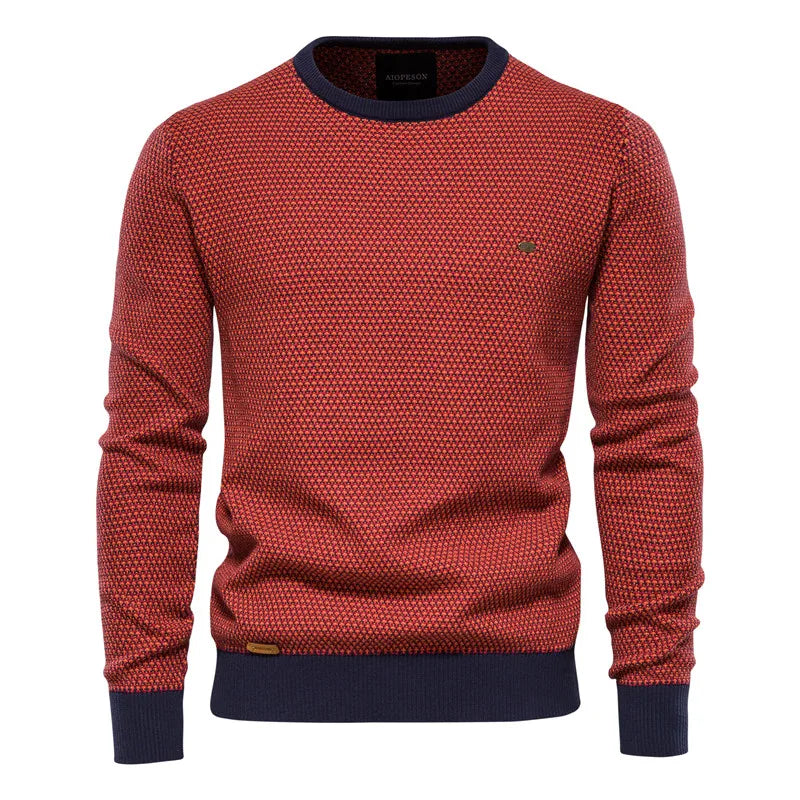 Taddeo™ | Maglione a quadri classico