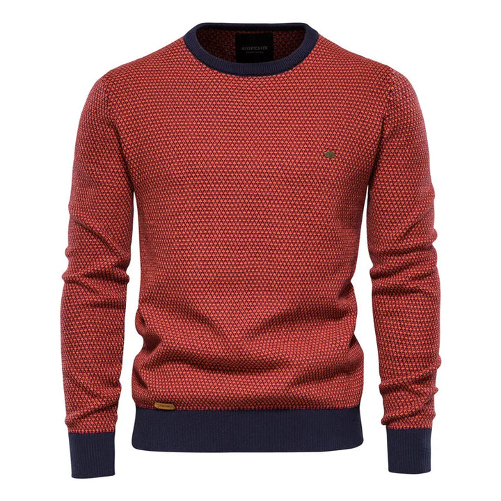 Taddeo™ | Maglione a quadri classico