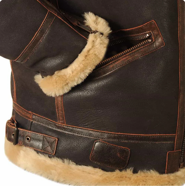 Vincenzo™ | Giacca in pelle confortevole