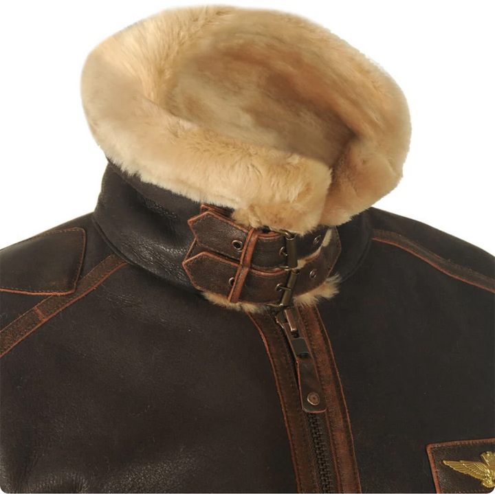 Vincenzo™ | Giacca in pelle confortevole