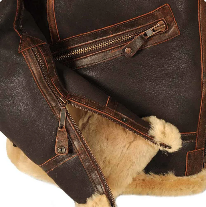 Vincenzo™ | Giacca in pelle confortevole
