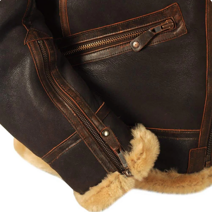 Vincenzo™ | Giacca in pelle confortevole