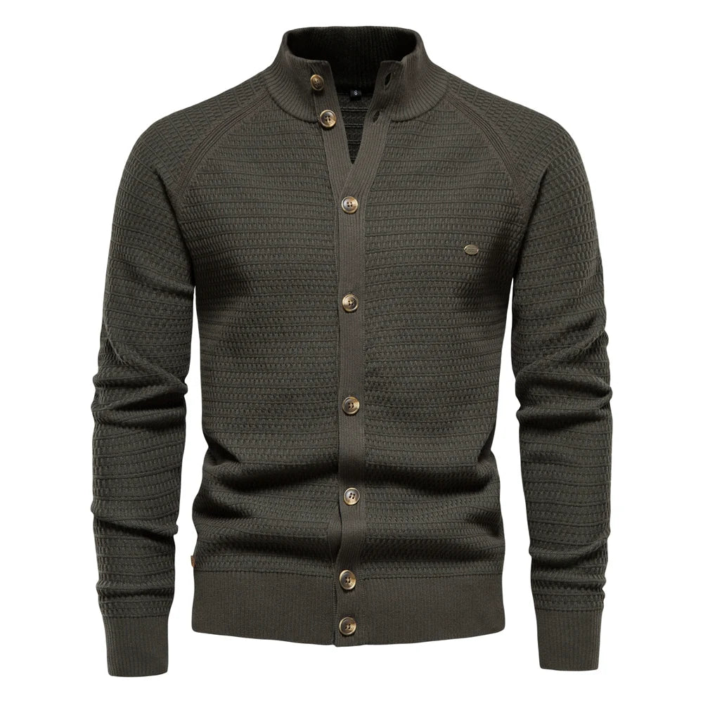 Umberto™ | Cardigan in cotone di lusso