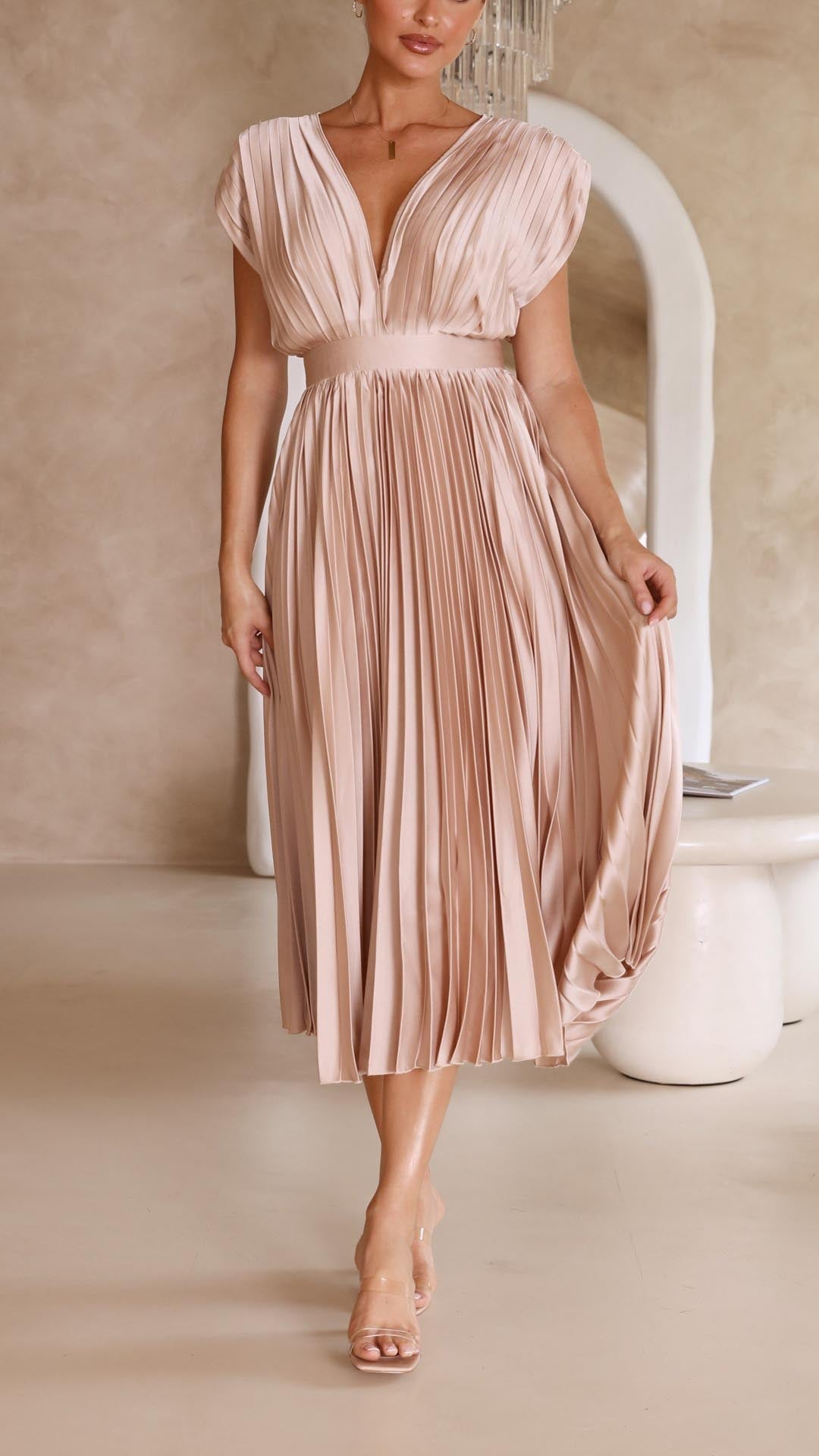 Elvira™ | Abito plissettato elegante