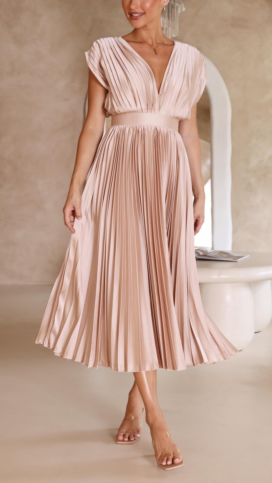 Elvira™ | Abito plissettato elegante