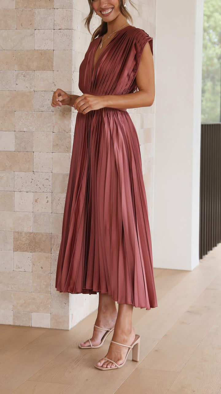 Elvira™ | Abito plissettato elegante