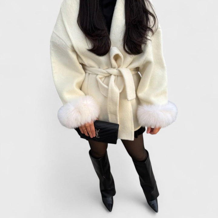 Angelina™ | Cappotto elegante in lana