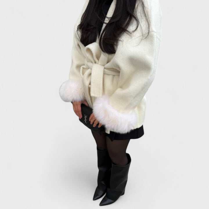 Angelina™ | Cappotto elegante in lana