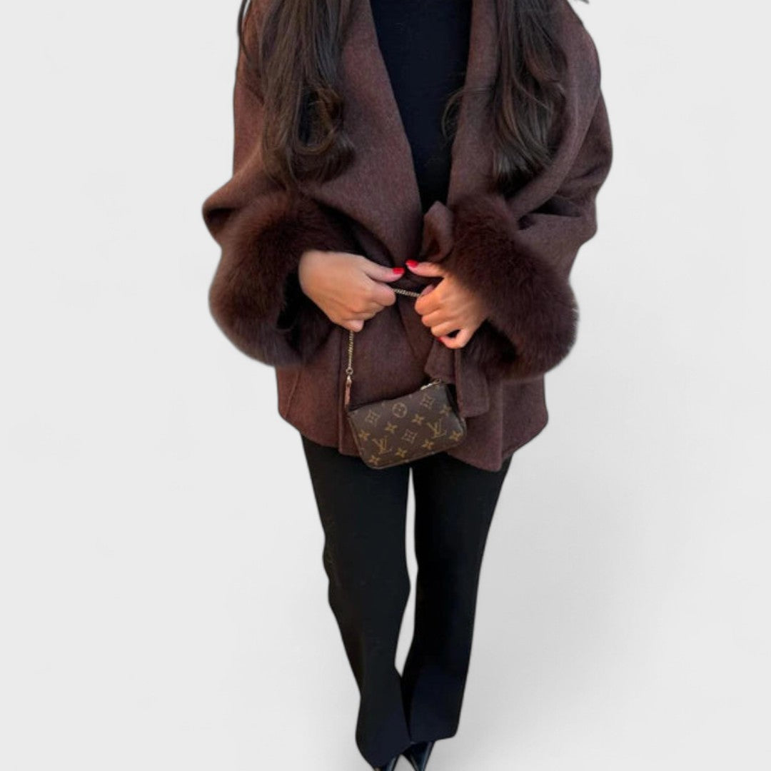 Angelina™ | Cappotto elegante in lana