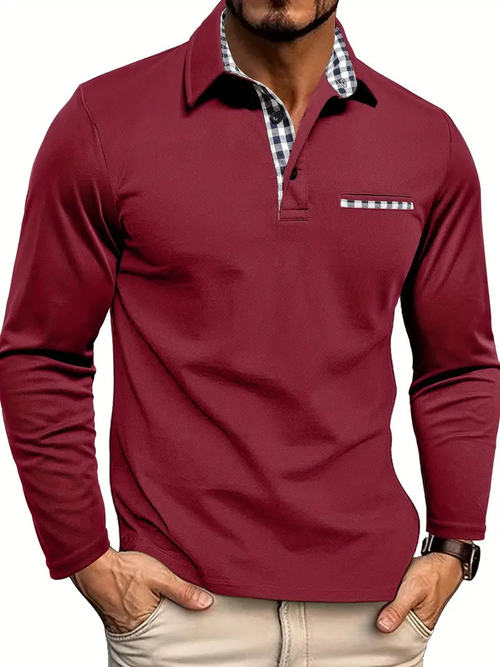 Casper™ | Polo a Maniche Lunghe
