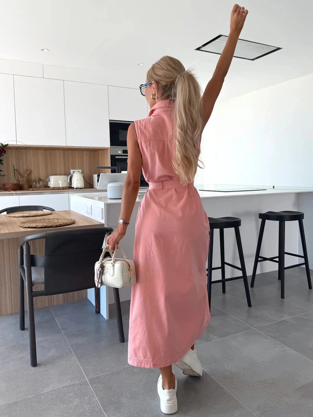 Eleonora™ | Abito Maxi in Denim